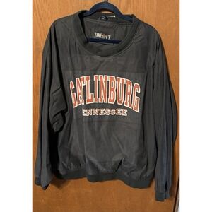 Gatlinburg Wind Resistant Time Out Pullover Golf Navy Blue with pockets 3XL Tub2